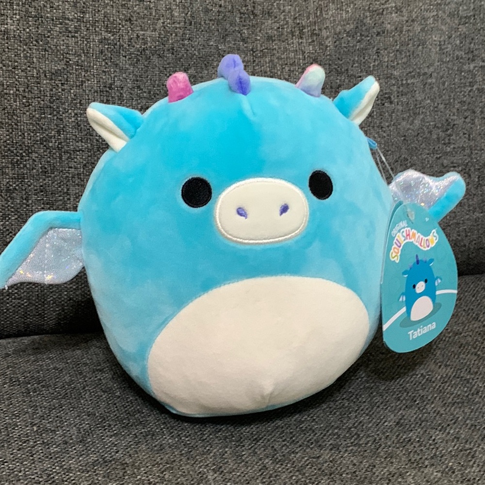 Tatiana the dragon squishmallow 7 in NWT